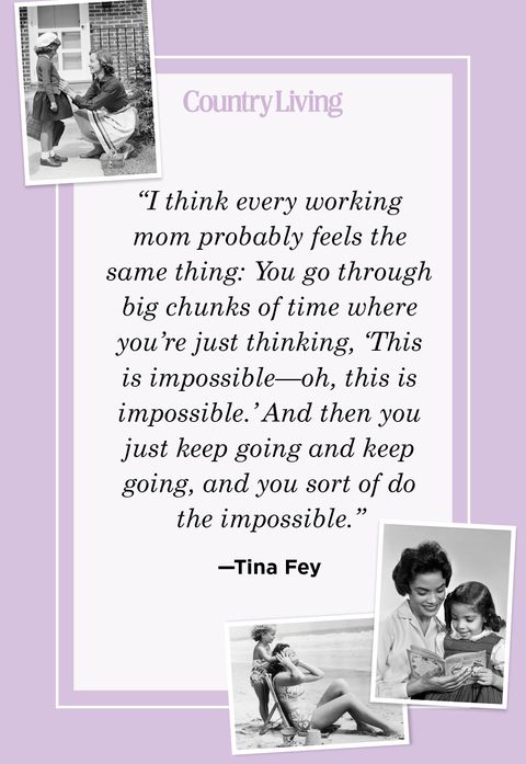 mother's day quote by tina fey