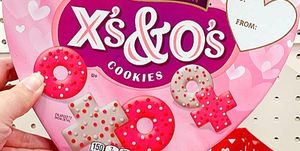 mother's x's and o's valentine's day cookies