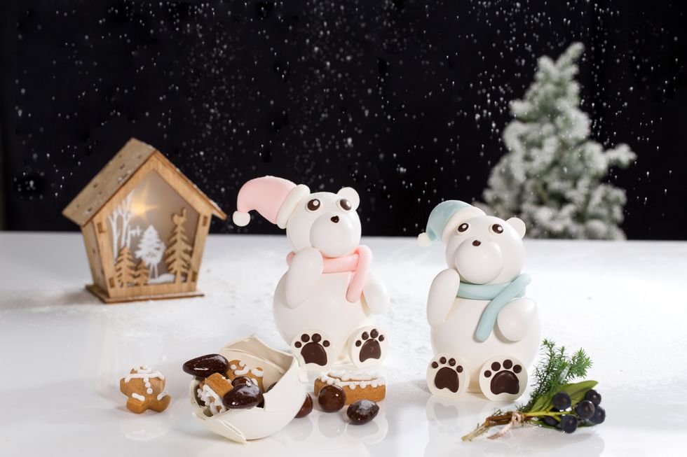 Winter, Animal figure, Snow, Nativity scene, Figurine, Toy, 