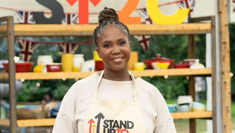 motsi mabuse, the great british bake off for stand up to cancer 2022