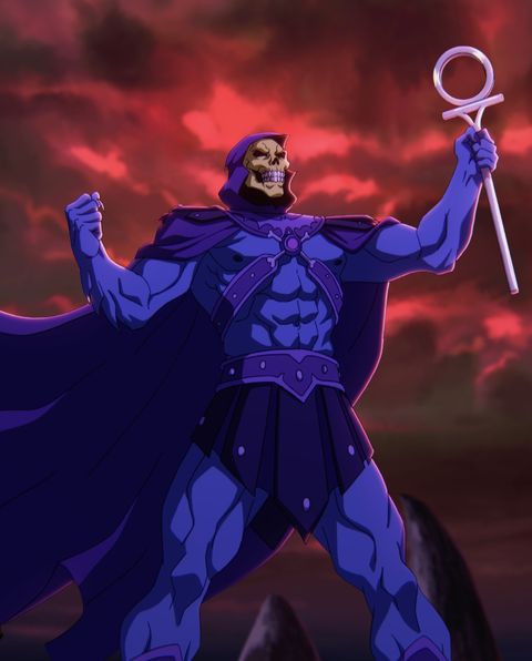 masters of the universe revelation l to r mark hamill as skeletor in episode 101 of masters of the universe revelation cr courtesy of netflix © 2021