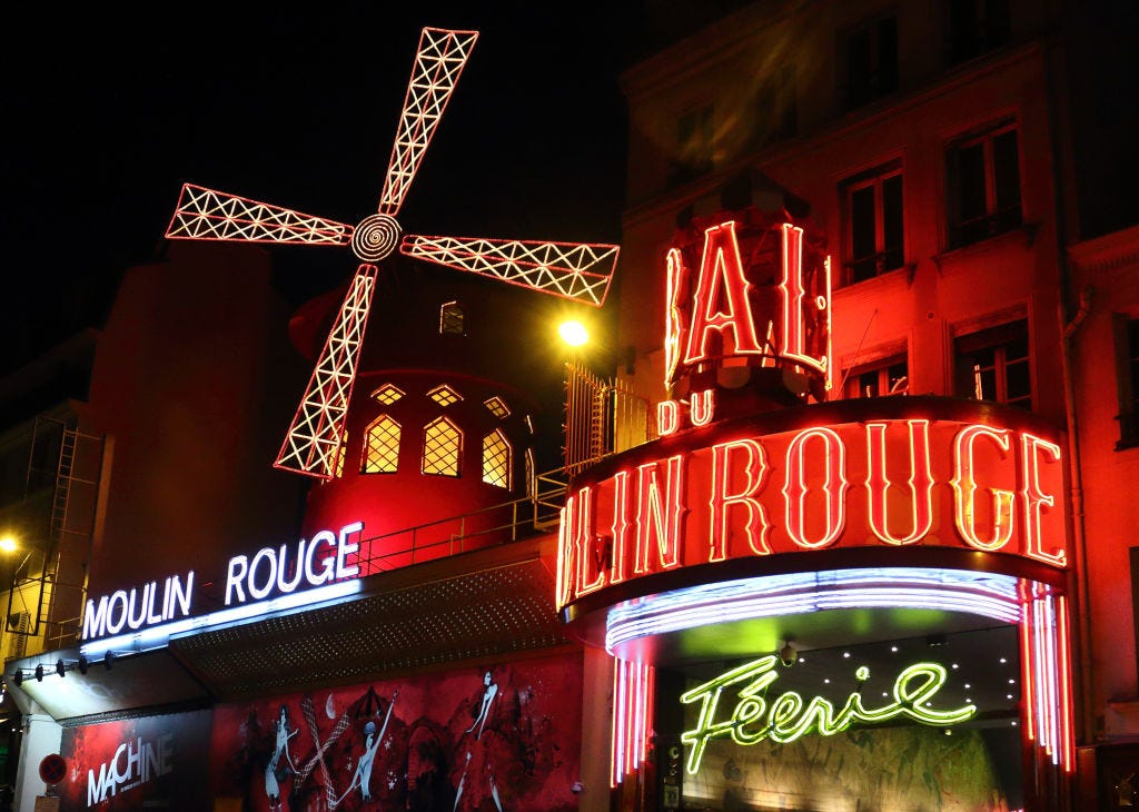 The Moulin Rouge is now on Airbnb and it looks exactly as you'd expect