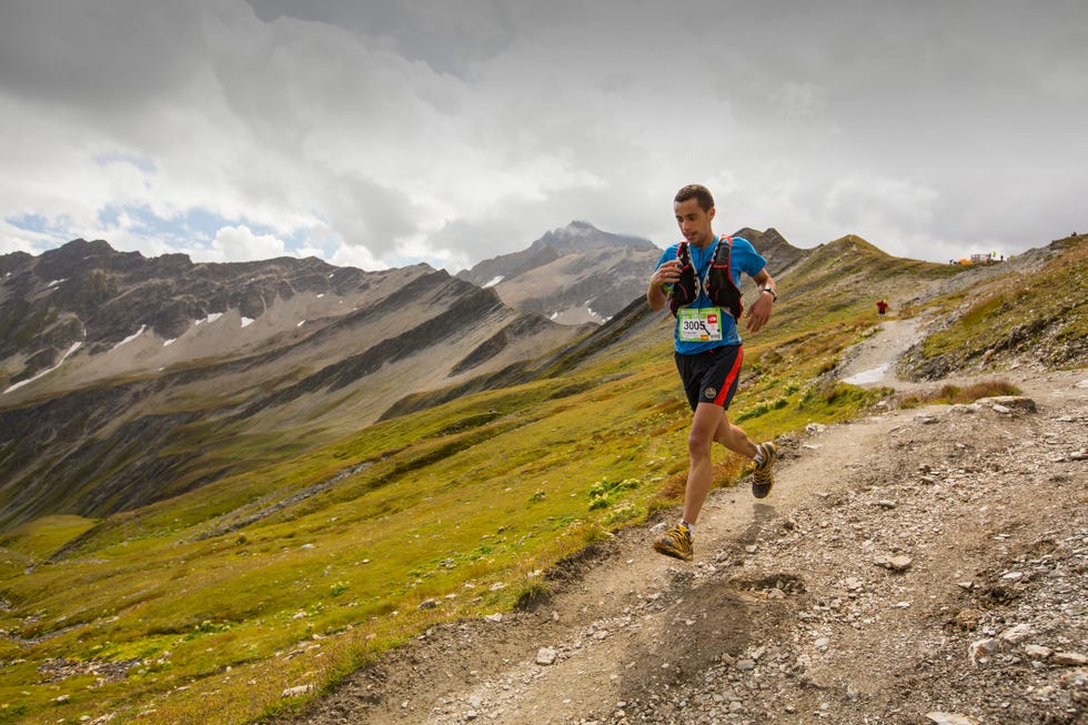 uno dei sentieri intorno al monte bianco dove si corre ogni anno l'utmb