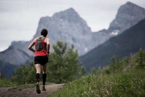 runner with backpack terror suspect