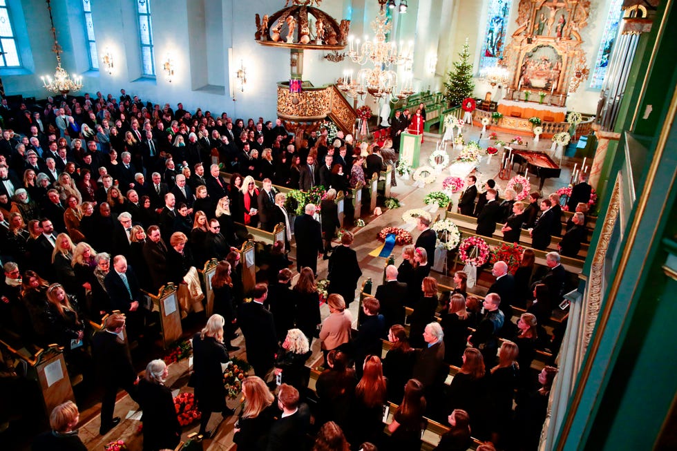 Funeral Ari Behn en Oslo