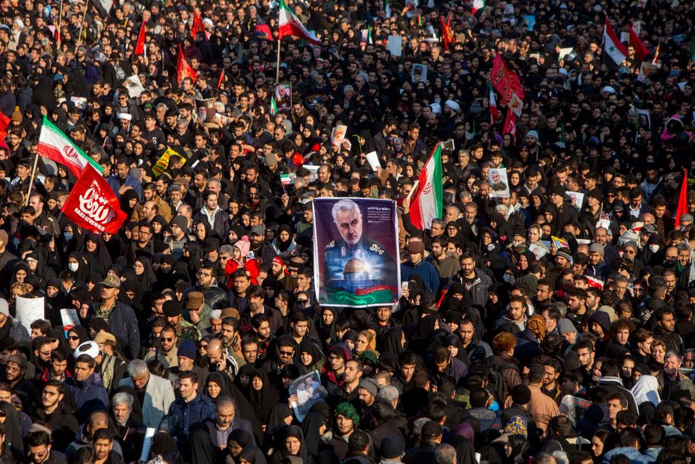Funeral Held For Maj. Gen. Qassim Suleimani And Others Killed By U.S. Strike