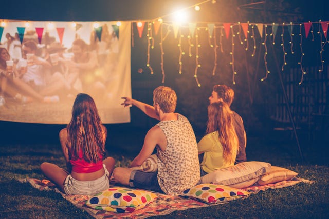 cine de verano en casa