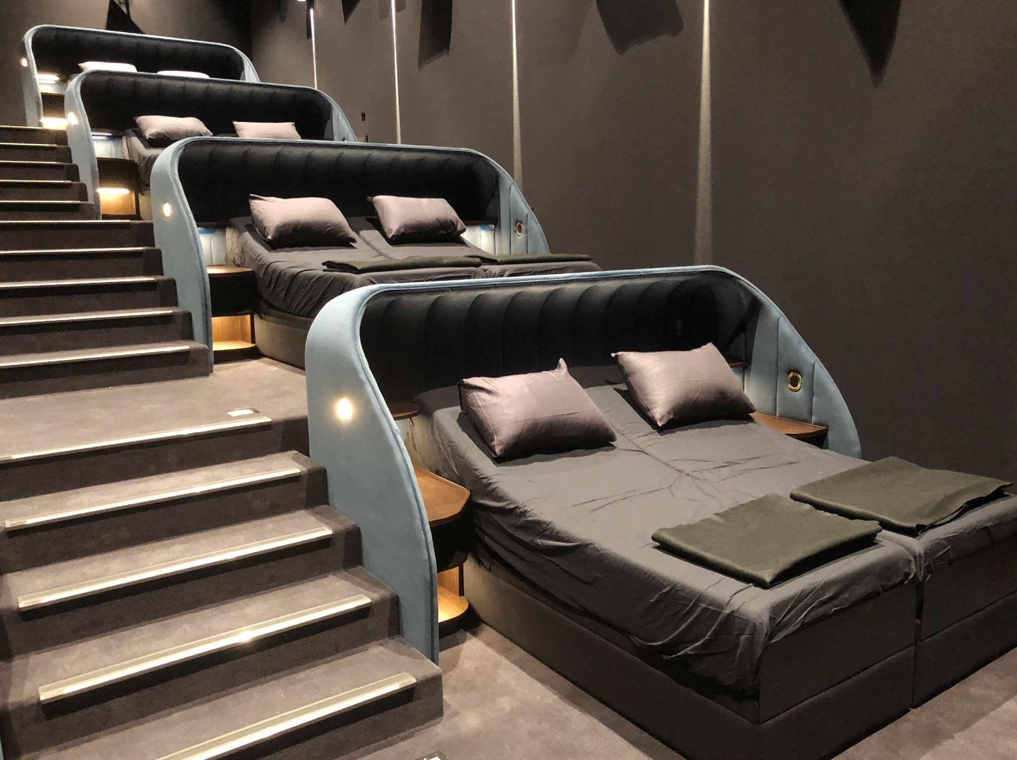 Cinema Pathé in Switzerland Has the Ultimate Movie Theater Beds