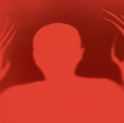 a silhouette of a movie villain a silhouette of a movie villain