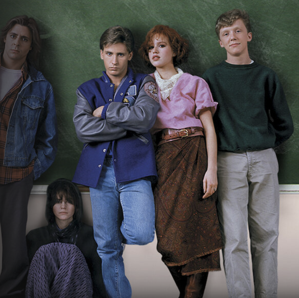 the characters in the breakfast club