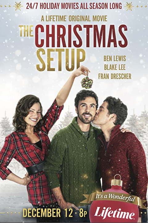 movie poster for the christmas setup
