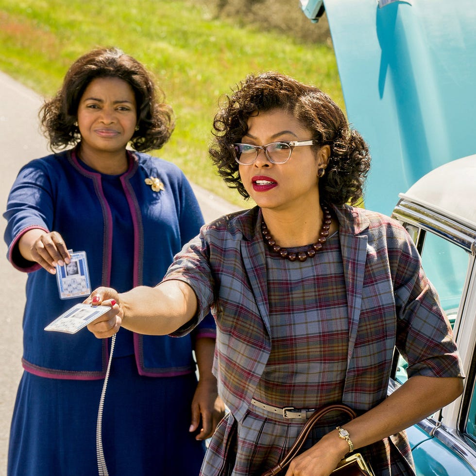 Katherine and Dorothy show their NASA ID badges in a scene from Hidden Figures, a Good Housekeeping pick for best tween movies katherine and dorothy show their nasa id badges in a scene from hidden figures, a good housekeeping pick for best tween movies