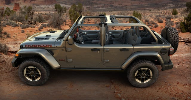 Jeep Wrangler Half-Door Option Available to Order, Starts at $2350