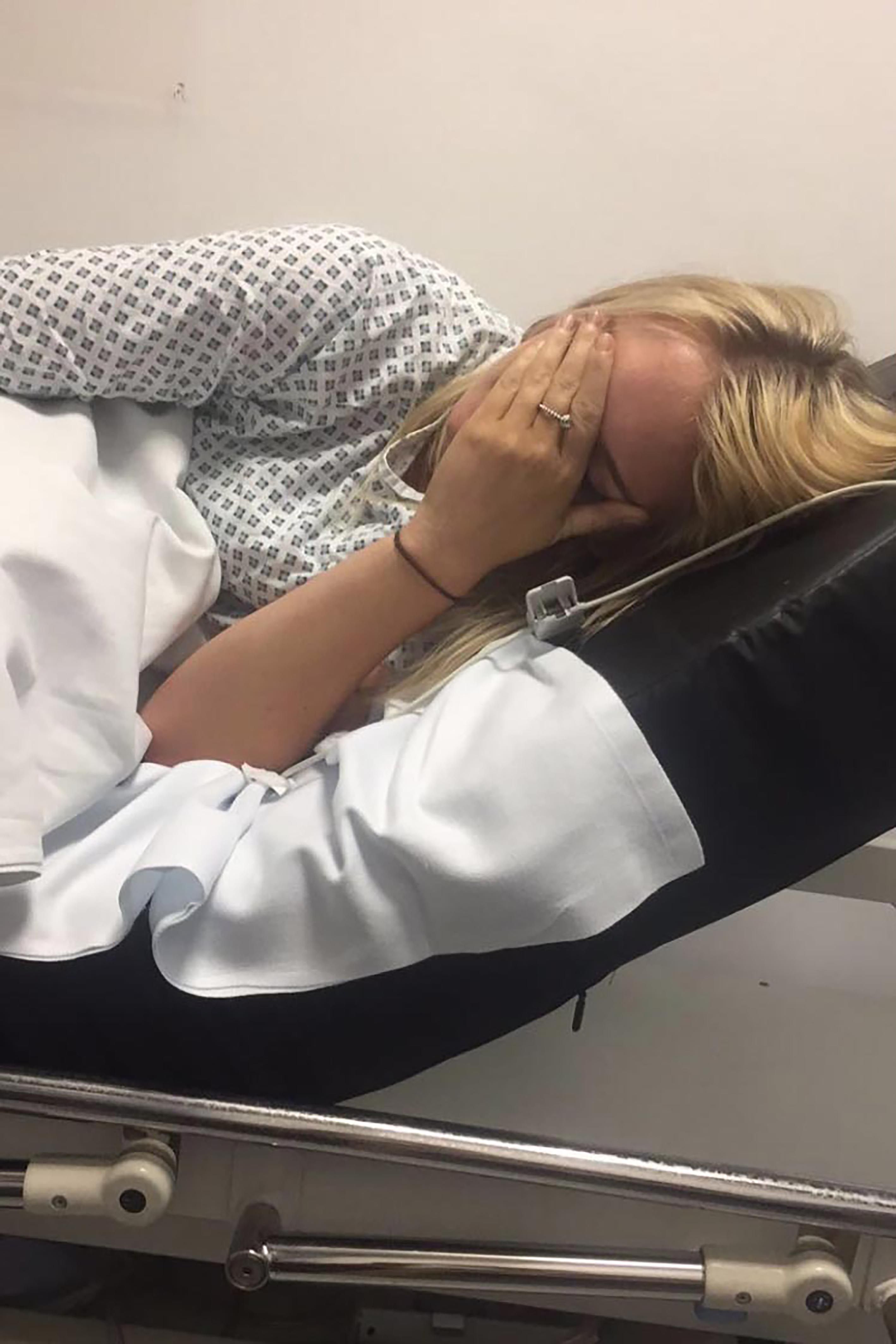 This Woman Got a Sex Toy Stuck In Her Butt Then Shared a Selfie From the Hospital After Getting It Removed pic