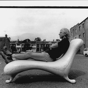 mr eckhard reissing of camperdown with the lockheed lounge shell
