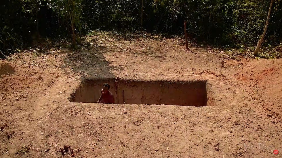mr tfue construye con sus manos una casa con piscina de lujo en la selva