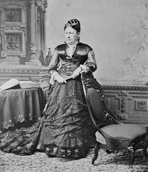 first lady julia dent grant in the white house