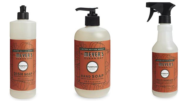 Mrs. Meyers Limited Edition Pumpkin Cleaners