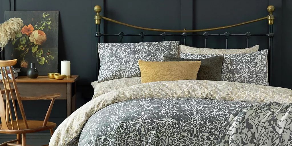 Add a touch of heritage charm with the William Morris at Home collection from Marks & Spencer