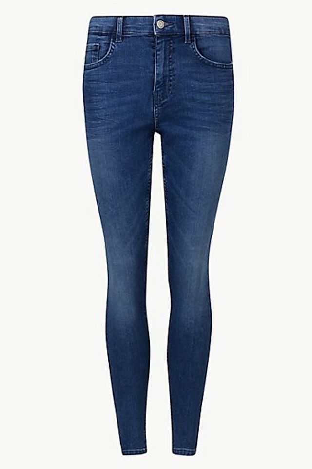 Ivy Supersoft High Waisted Skinny Jeans, M&S Collection