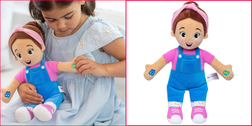 two views of the ms rachel speak and sing doll