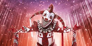 the masked singer jester cr michael becker  fox ©2021 fox media llc