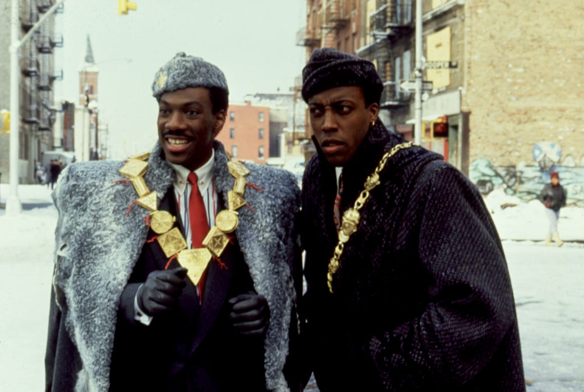 Coming to America (1988) - Arsenio Hall as Semmi, Morris, Extremely Ugly  Girl, Reverend Brown - IMDb