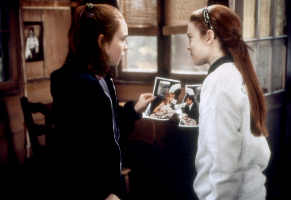 the parent trap, lindsay lohan, 1998, © walt disney co. / courtesy: everett collection