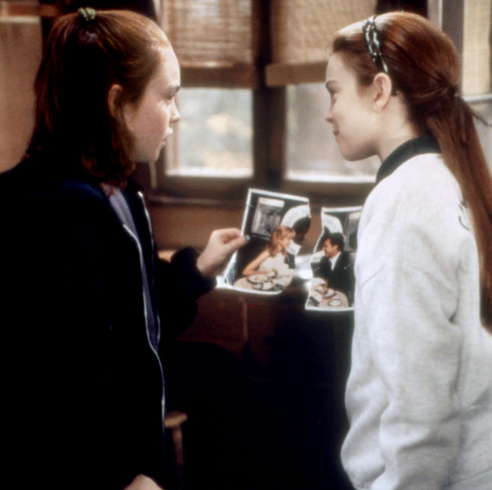 THE PARENT TRAP, Lindsay Lohan, 1998, © Walt Disney Co. / Courtesy: Everett Collection the parent trap, lindsay lohan, 1998, © walt disney co. / courtesy: everett collection
