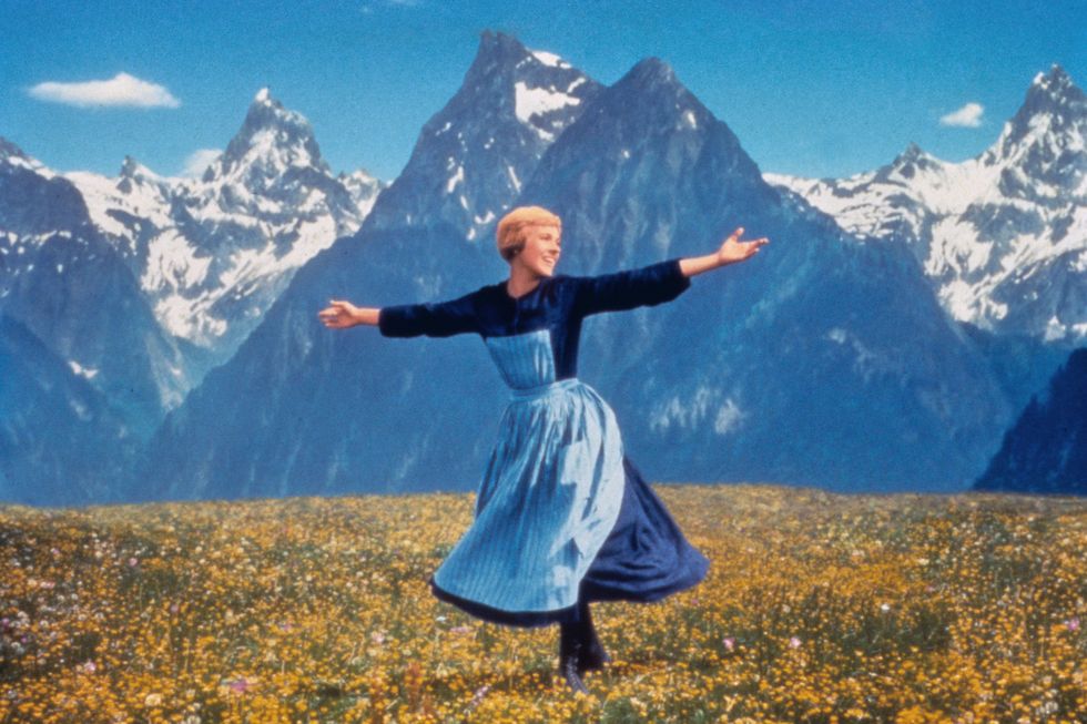 THE SOUND OF MUSIC, Julie Andrews, 1965, TM and Copyright ©20th Century-Fox Film Corp. All Rights Re