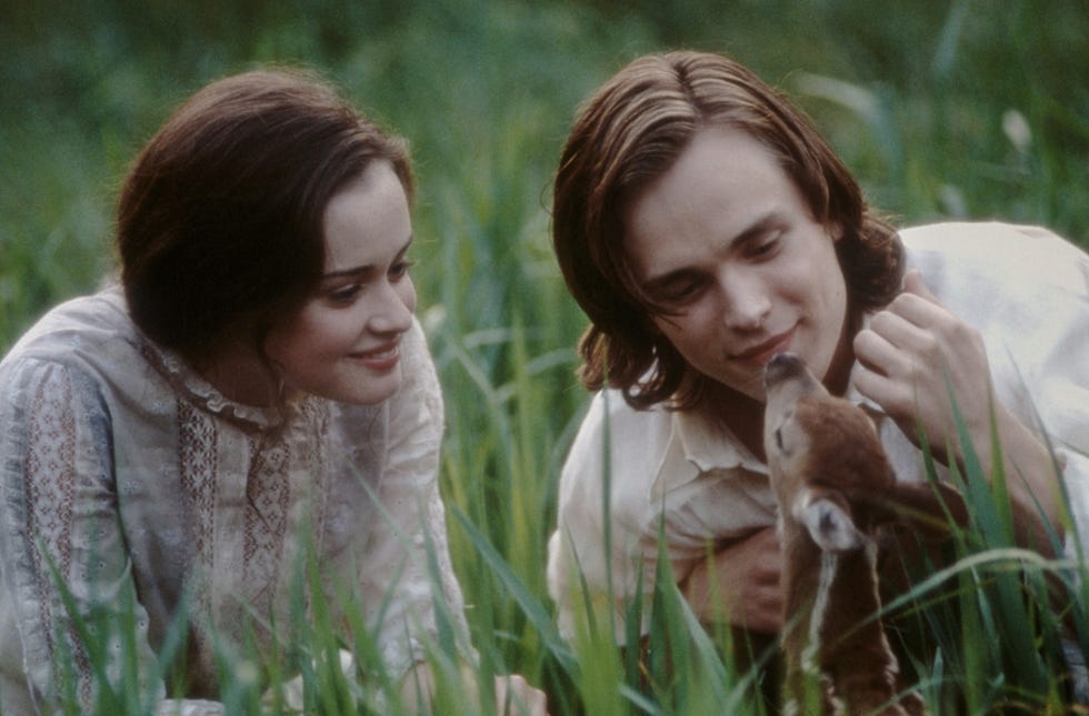 tuck everlasting, from left: alexis bledel, johathan jackson, 2002. ©buena vista pictures / courtesy everett collection