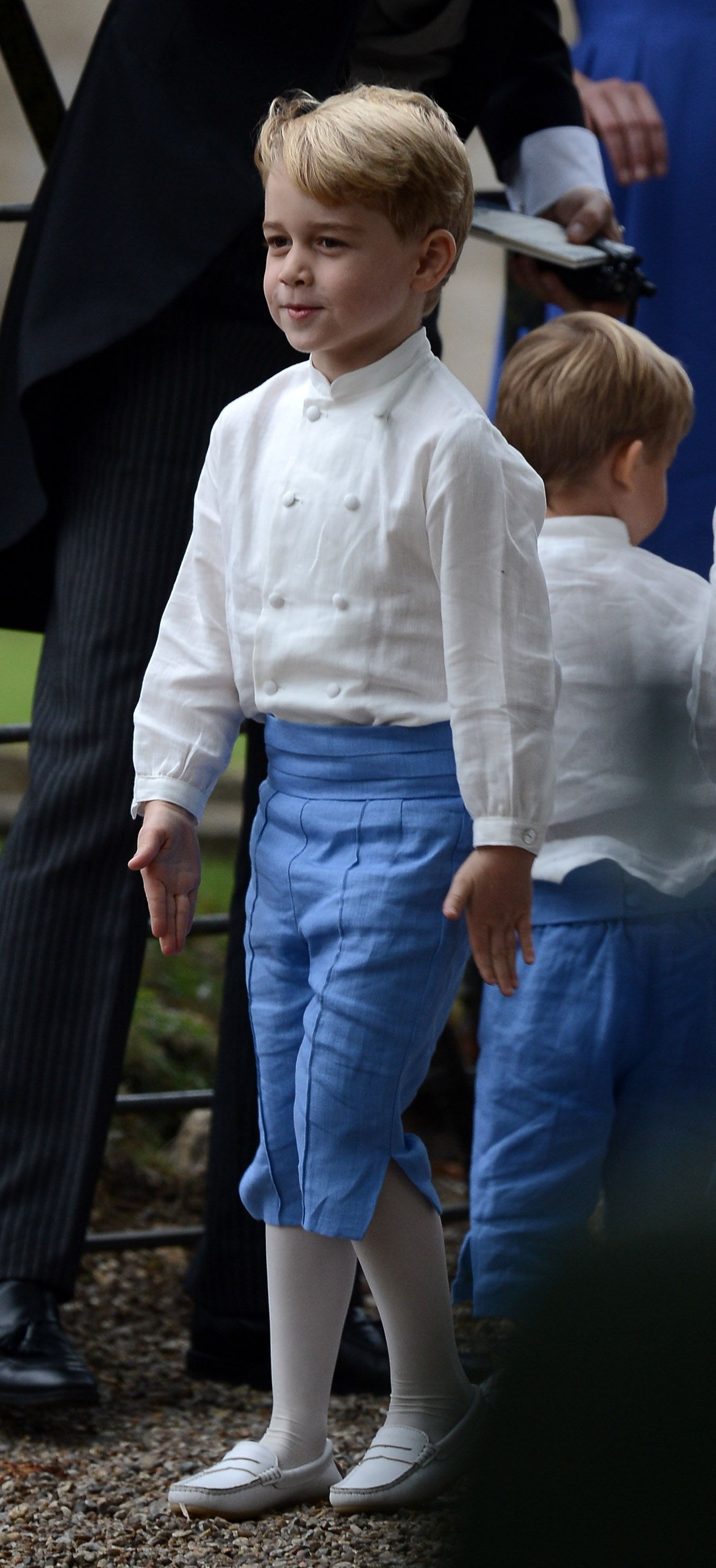 Prince george outlet wedding outfit