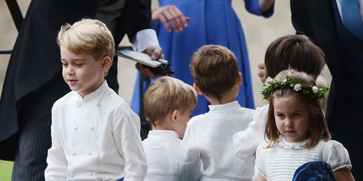 Prince George and Princess Charlotte in Sophie Carter's Wedding ...