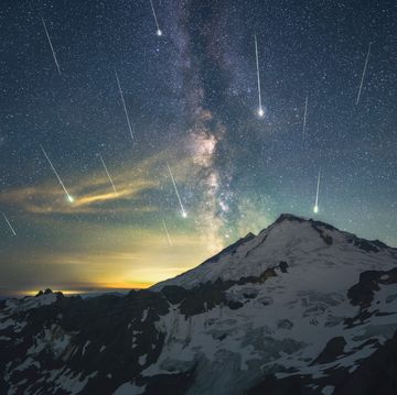 mt.baker and perseid meteor shower