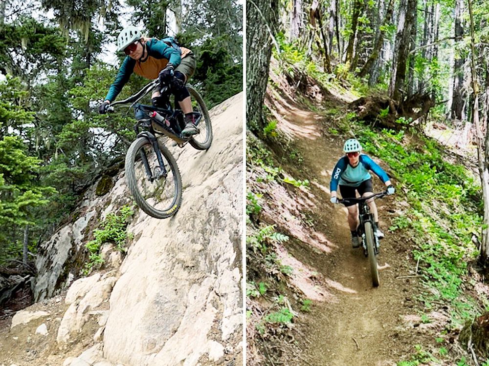 Mountain bike for 2024 trails and downhill