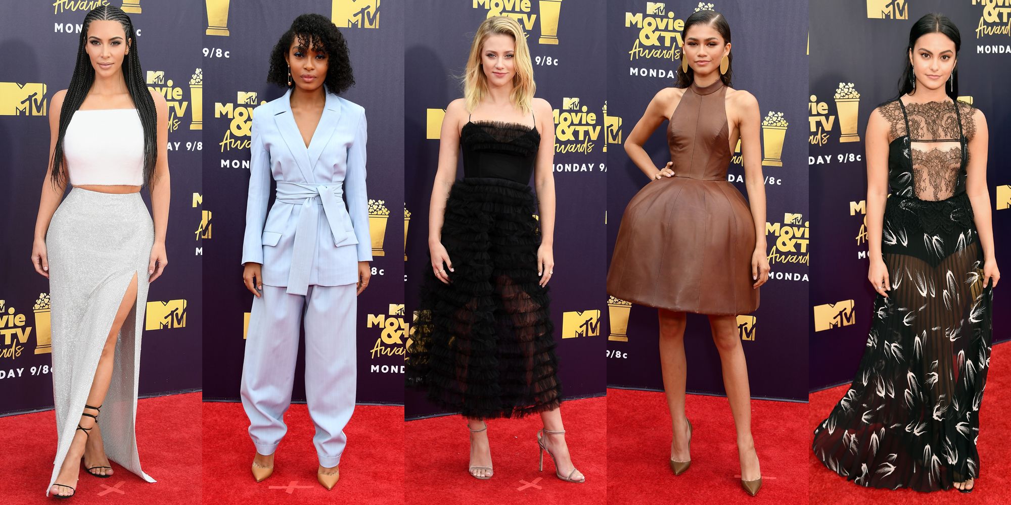 Best Looks From 2018 MTV Movie Awards - Celebrity Red Carpet Dresses at MTV  Movie Awards