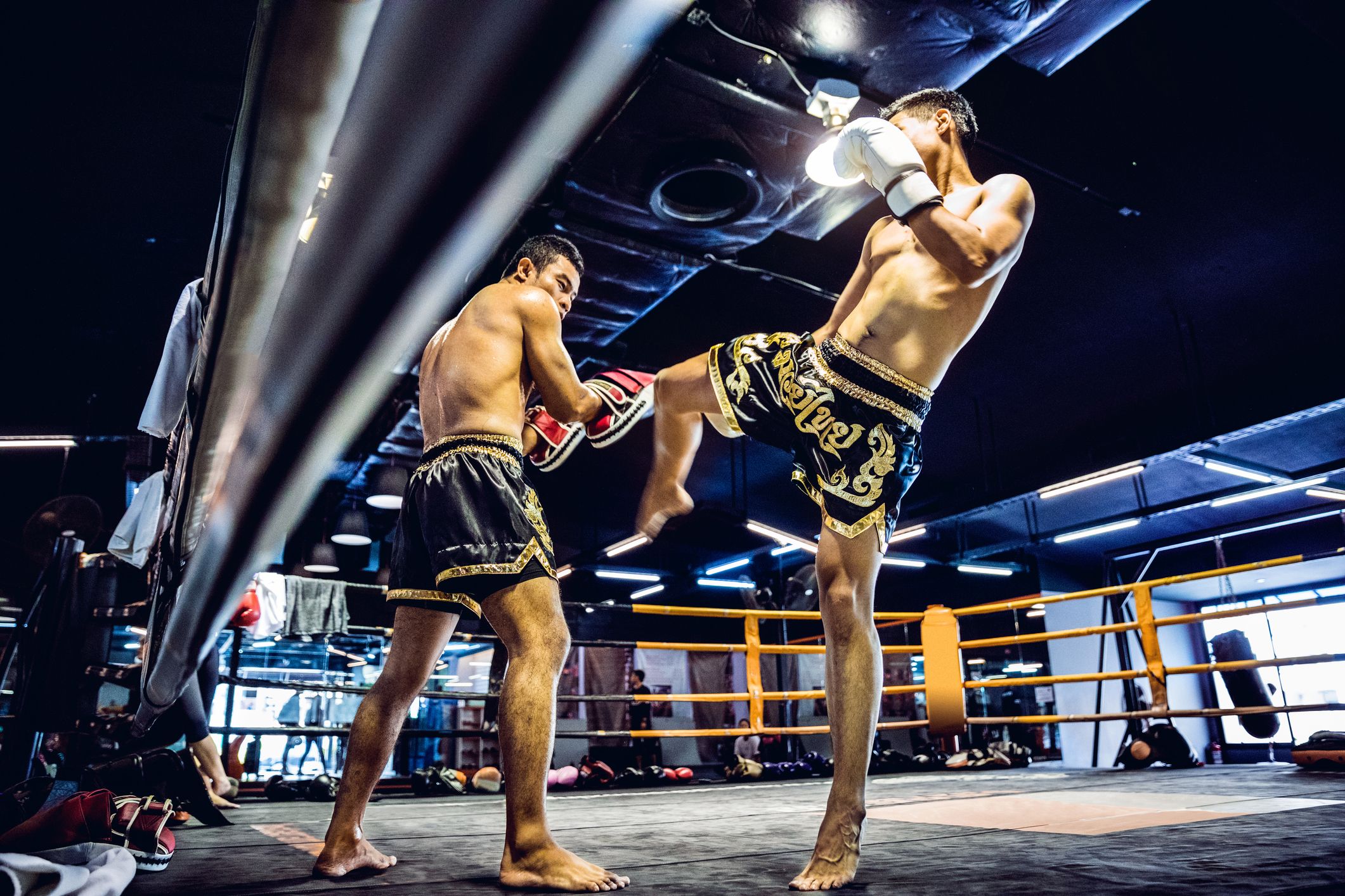 To fight like a champion you have to train like one. Muay Thai is
