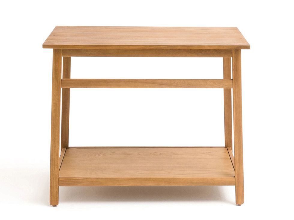 Furniture, Table, Shelf, End table, Nightstand, Drawer, Rectangle, Hardwood, Desk, Outdoor table, 