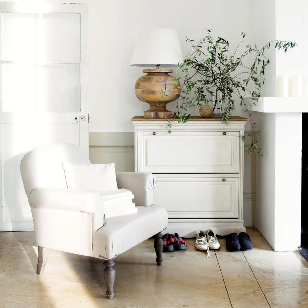 mueble zapatero crema maisons du monde