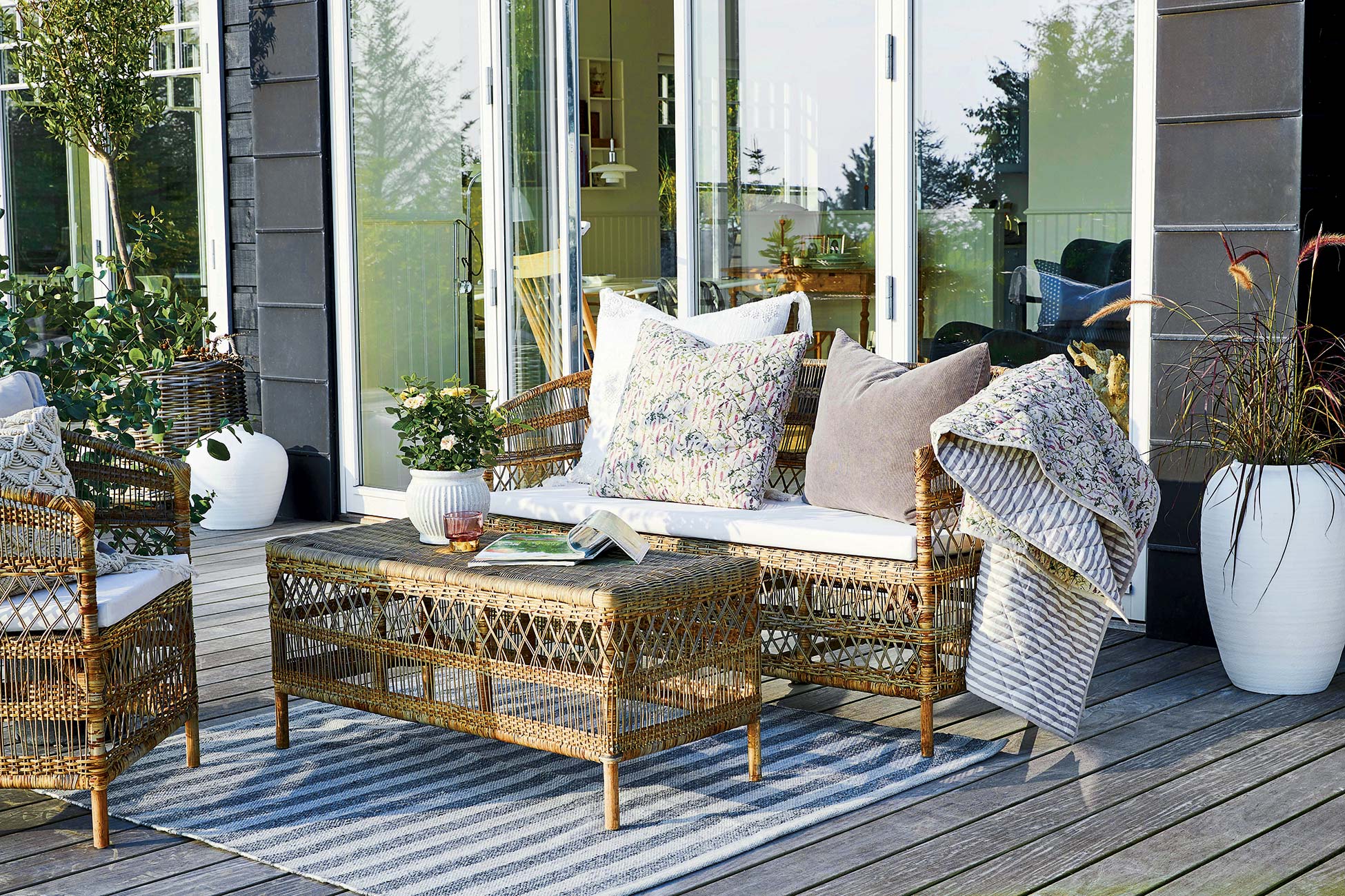 terrazas y porches muebles de fibra