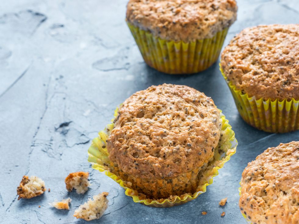 muffins with chia seeds