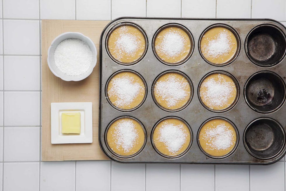 Muffins de zanahoria y coco