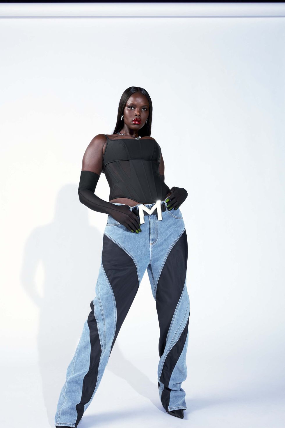 Mugler Brings Its Lycra Bodysuits To H&M Collab