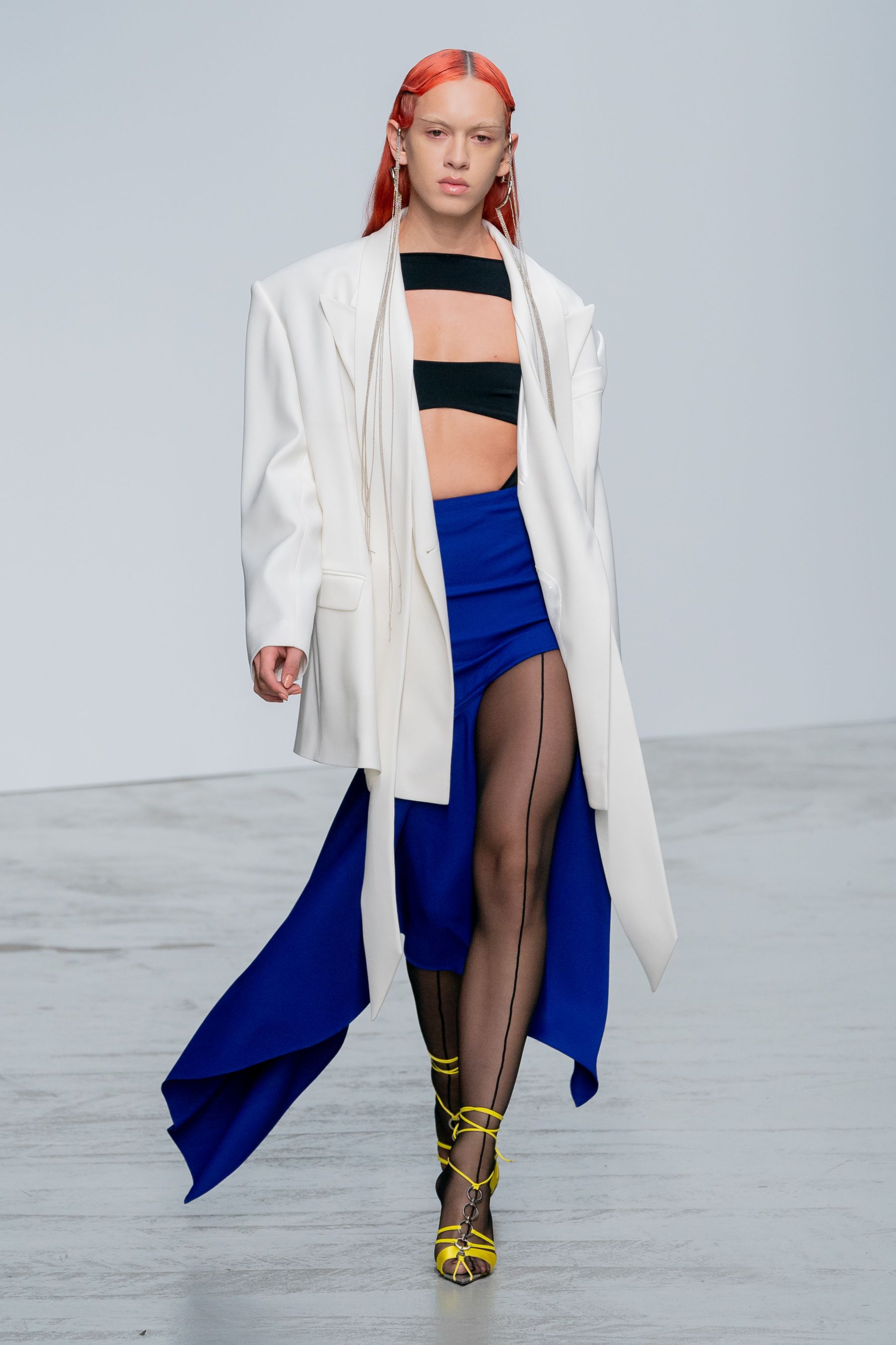 MUGLER ミュグレー デザインシャツ ブラック 37 黒 ミュグレー(MUGLER)コレクション一覧｜ELLE ONLINE[エル