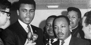 Muhammad Ali and Martin Luther King Jr.