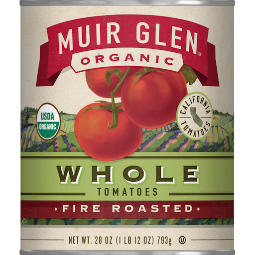 muir glen organic whole fire roasted tomatoes