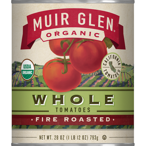 muir glen organic whole fire roasted tomatoes