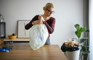 ordenar la basura en casa para reciclar