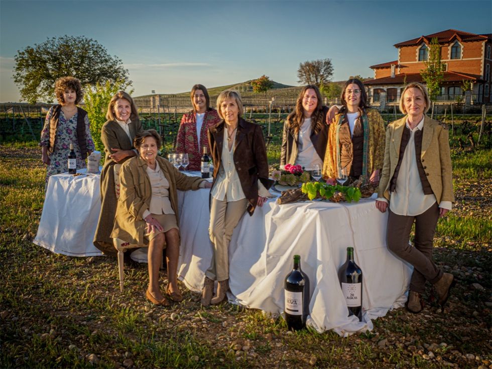 mujeres de la familia fernández rivera, dedicadas al vino