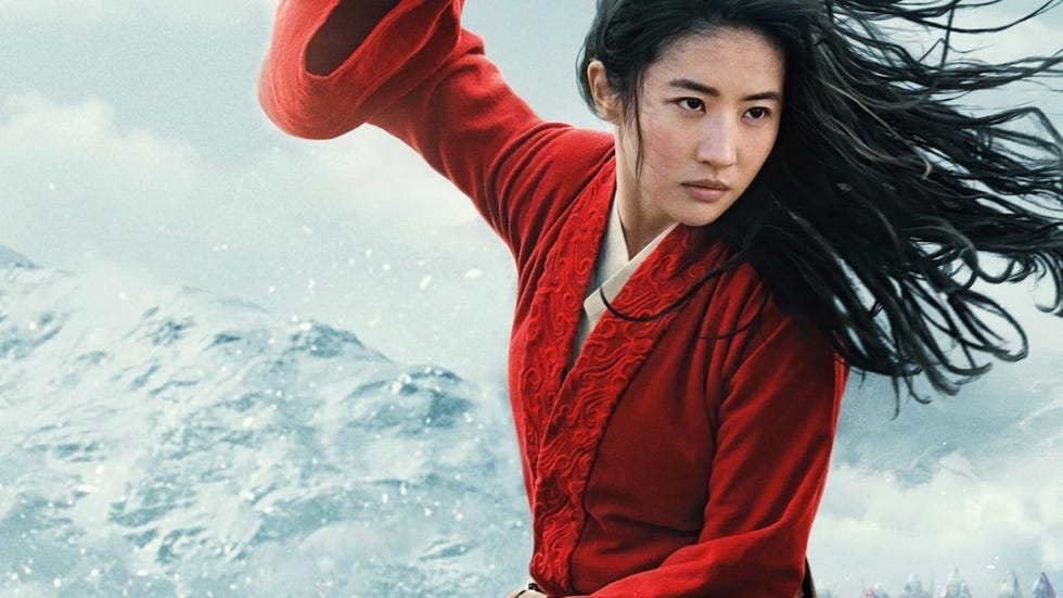 poster oficial de la pelicula mulan